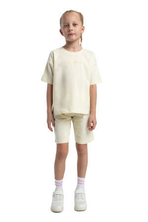 RolyPoly Kız Çocuk Bermuda Takım - RP3590-G Sarı - RolyPoly