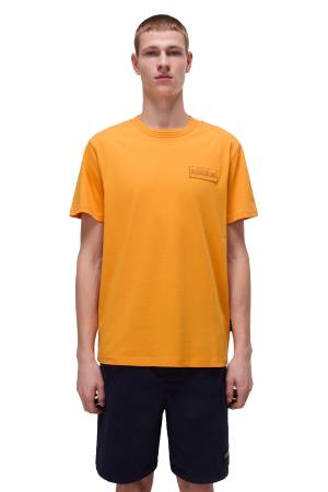 S-Amundsen 1 Erkek T-Shirt - NP0A4IN8 Turuncu - Napapijri