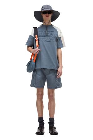 S-Cenci Ss Erkek T-Shirt - NP0A4IM5 Mavi - 3