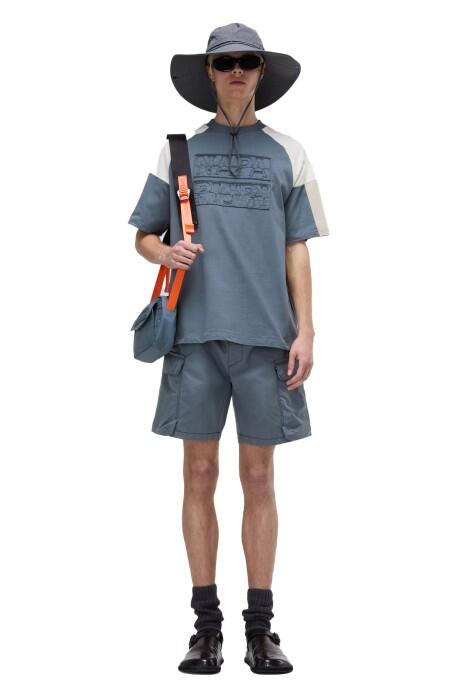 S-Cenci Ss Erkek T-Shirt - NP0A4IM5 Mavi - 3