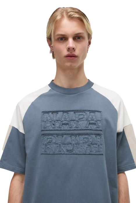 S-Cenci Ss Erkek T-Shirt - NP0A4IM5 Mavi - 4