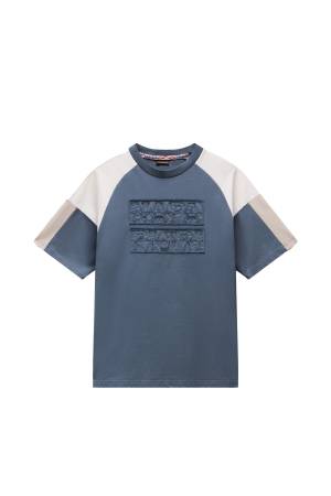 S-Cenci Ss Erkek T-Shirt - NP0A4IM5 Mavi - 5