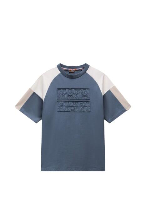 S-Cenci Ss Erkek T-Shirt - NP0A4IM5 Mavi - 5