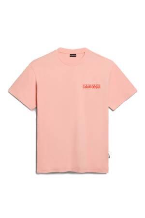 S-Gouin Erkek T-Shirt - NP0A4HTQ Somon - Napapijri