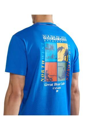 S-Gras Erkek T-Shirt - NP0A4HQN Koyu Mavi - 5