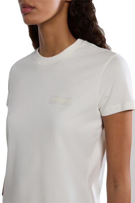 S-Iaato Ss Kadın T-Shirt - NP0A4HWU Whıte Whısper - 4