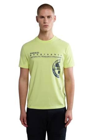 S-Manta Ss 1 Erkek T-Shirt - NP0A4HQH Yellow Sunny - Napapijri