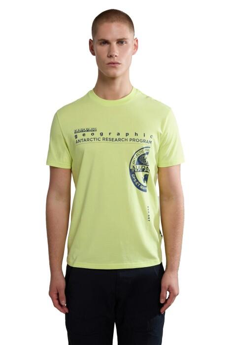 S-Manta Ss 1 Erkek T-Shirt - NP0A4HQH Yellow Sunny - 1