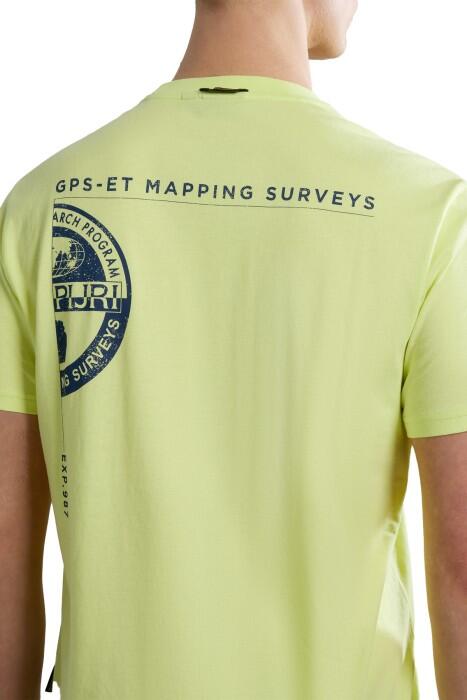 S-Manta Ss 1 Erkek T-Shirt - NP0A4HQH Yellow Sunny - 5