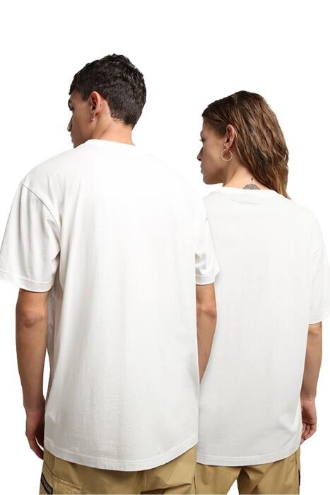 S-Quintino Ss Erkek T-Shirt - NP0A4G6E Beyaz - 4