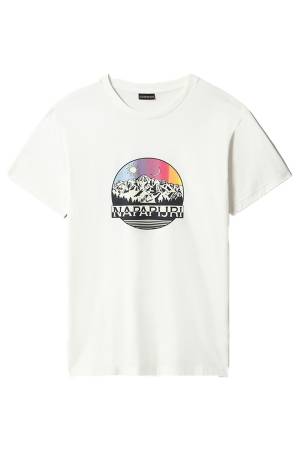 S-Quintino Ss Erkek T-Shirt - NP0A4G6E Beyaz - 6