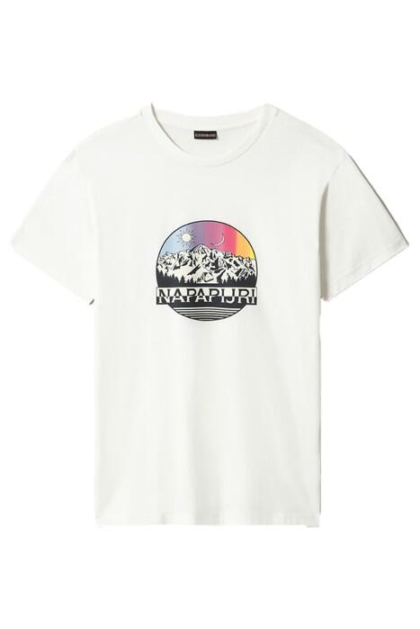 S-Quintino Ss Erkek T-Shirt - NP0A4G6E Beyaz - 6