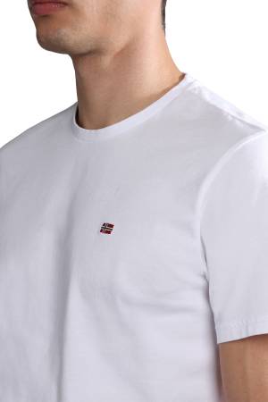 Salis Ss Sum Erkek T-Shirt - NP0A4H8D Beyaz - 4