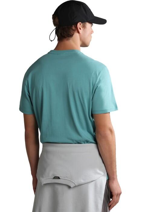 Salis Ss Sum Erkek T-Shirt - NP0A4H8D Mavi - 2