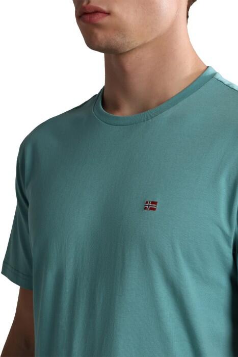 Salis Ss Sum Erkek T-Shirt - NP0A4H8D Mavi - 3