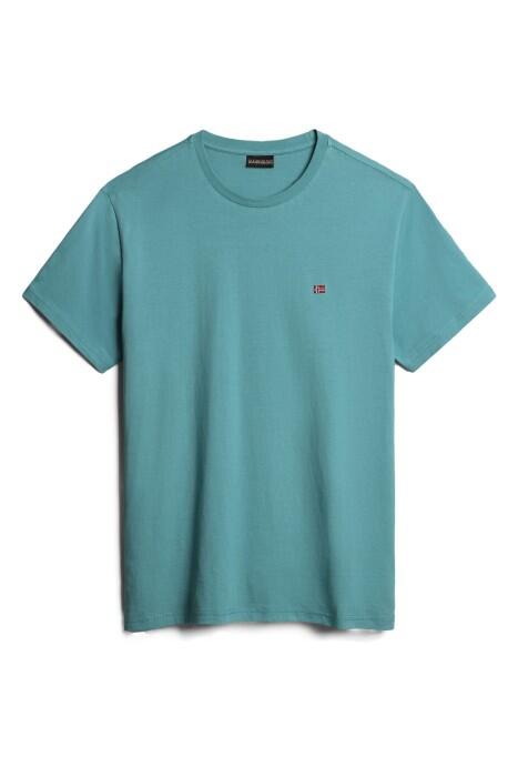 Salis Ss Sum Erkek T-Shirt - NP0A4H8D Mavi - 4