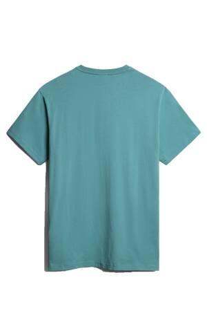 Salis Ss Sum Erkek T-Shirt - NP0A4H8D Mavi - 5