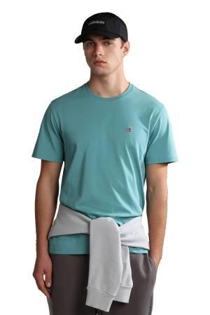 Salis Ss Sum Erkek T-Shirt - NP0A4H8D Mavi - 6