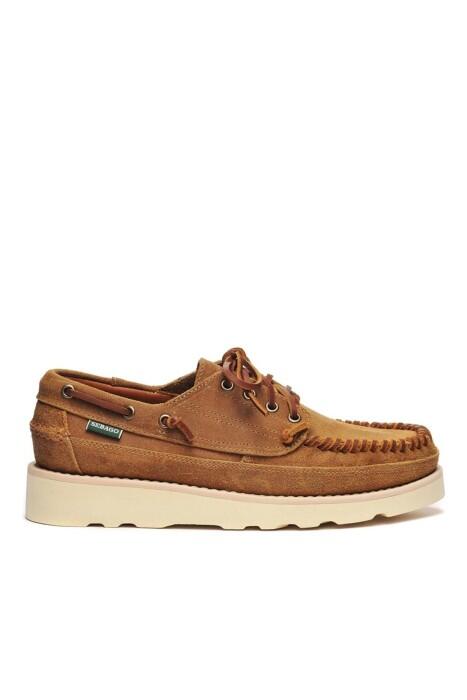 Sebago Seneca Baboo Erkek Deri Ayakkabı - 77112GW Kahverengi - 1