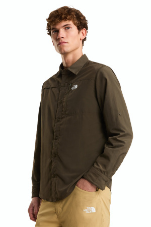 Sequoia Long Sleeve Erkek Gömlek - NF0A8FU5 Yeşil - The North Face