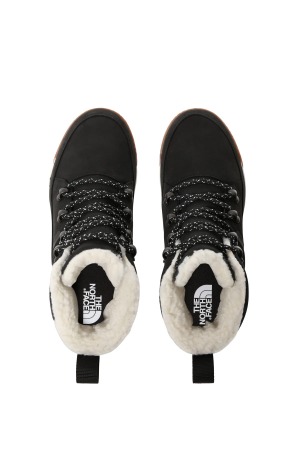 Sıerra Mid Lace Wp Kadın Bot - NF0A4T3X Syah/Beyaz - 9