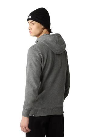 Simple Dome Hoodie Erkek SweatShirt - NF0A7X1J Gri Menanj - 2