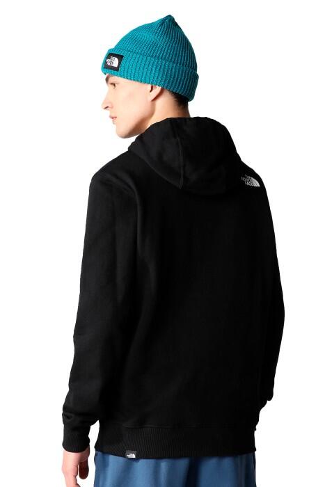Simple Dome Hoodie Erkek SweatShirt - NF0A7X1J Siyah - 2