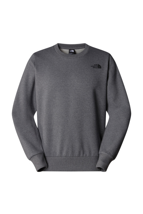 Sımple Dome Regular Crew Erkek SweatShirt - NF0A89FB Gri Menanj - 1