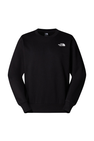 Sımple Dome Regular Crew Erkek SweatShirt - NF0A89FB Siyah - The North Face