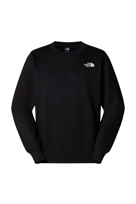 Sımple Dome Regular Crew Erkek SweatShirt - NF0A89FB Siyah - 1