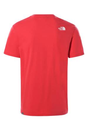 Simple Dome Tee - Eu Erkek T-Shirt - NF0A2TX5 Kırmızı - 2