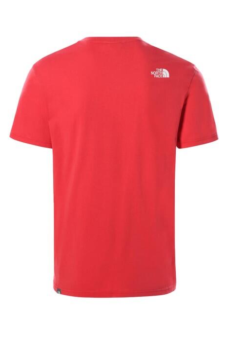 Simple Dome Tee - Eu Erkek T-Shirt - NF0A2TX5 Kırmızı - 2