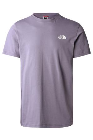 Simple Dome Tee - Eu Erkek T-Shirt - NF0A2TX5 Koyu Gri - The North Face