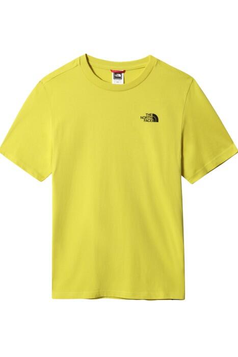 Simple Dome Tee - Eu Erkek T-Shirt - NF0A2TX5 Sarı - 1