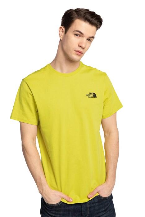 Simple Dome Tee - Eu Erkek T-Shirt - NF0A2TX5 Yeşil - 2