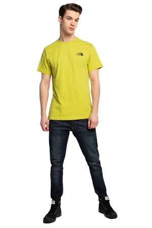 Simple Dome Tee - Eu Erkek T-Shirt - NF0A2TX5 Yeşil - 4