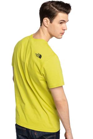 Simple Dome Tee - Eu Erkek T-Shirt - NF0A2TX5 Yeşil - 5