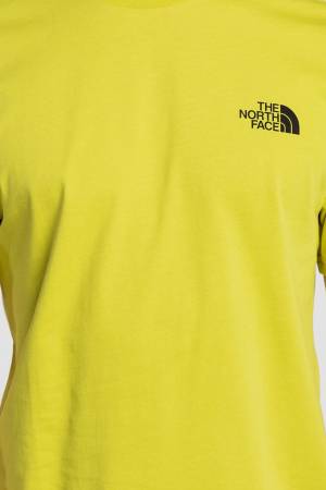 Simple Dome Tee - Eu Erkek T-Shirt - NF0A2TX5 Yeşil - 6