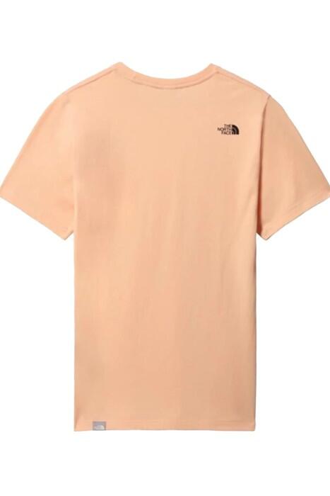 Sımple Dome Tee Kadın T-Shirt - NF0A4T1A Açık Turuncu - 2