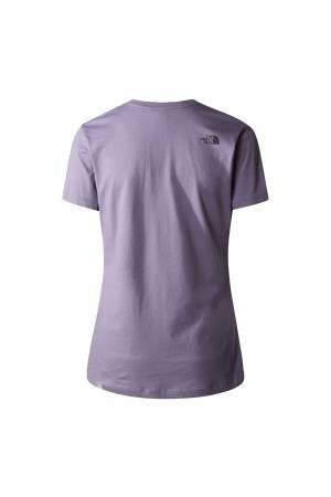 Sımple Dome Tee Kadın T-Shirt - NF0A4T1A Mavi - 2
