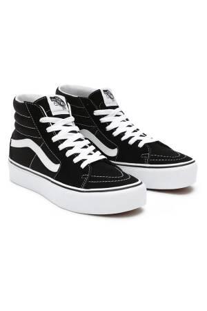 Sk8-Hi Platform 2.0 Süet Unisex Ayakkabı - VN0A3TKN Siyah/Beyaz - 1