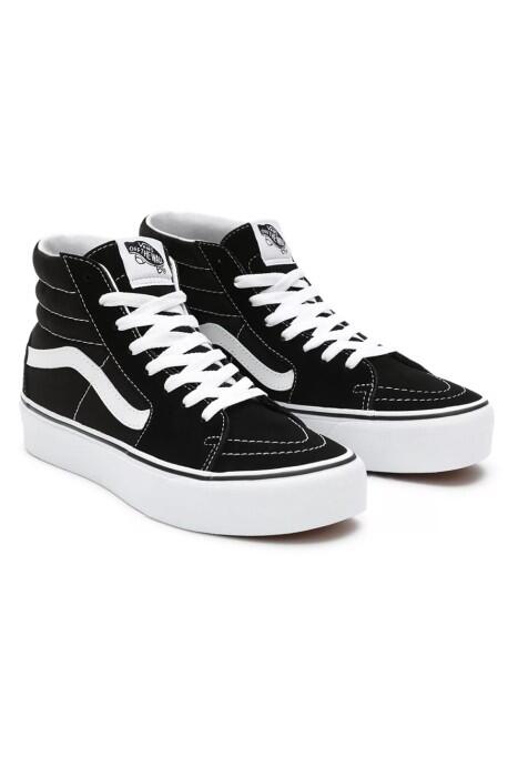 Sk8-Hi Platform 2.0 Süet Unisex Ayakkabı - VN0A3TKN Siyah/Beyaz - 1