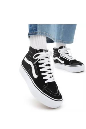 Sk8-Hi Platform 2.0 Süet Unisex Ayakkabı - VN0A3TKN Siyah/Beyaz - 3