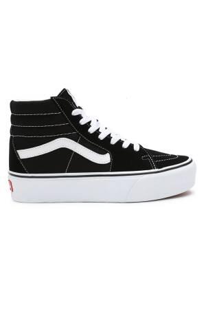 Sk8-Hi Platform 2.0 Süet Unisex Ayakkabı - VN0A3TKN Siyah/Beyaz - 4