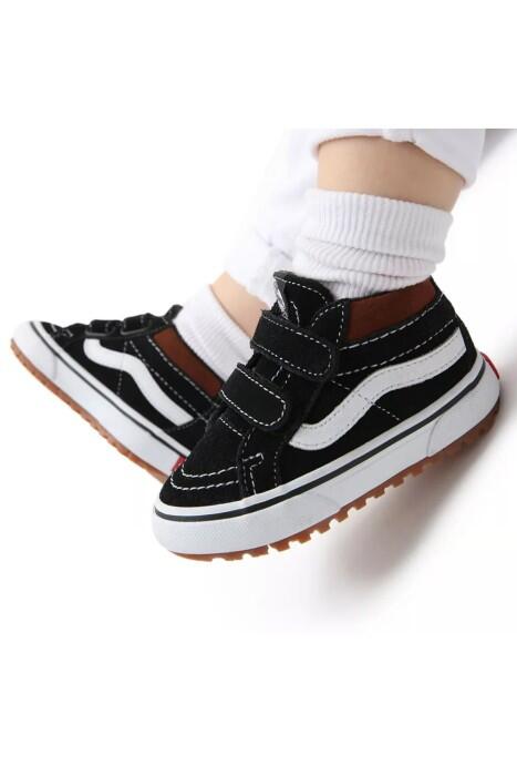 Sk8-Mid Reissue V Mte-1 Çocuk Ayakkabı (1-4 Yaş) - VN0A5KRN Siyah/Beyaz - 1