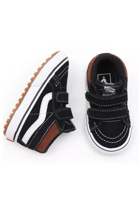 Sk8-Mid Reissue V Mte-1 Çocuk Ayakkabı (1-4 Yaş) - VN0A5KRN Siyah/Beyaz - 3