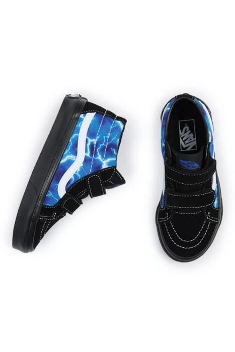 Sk8-Mid Reissue V Unisex Çocuk Ayakkabı - VN0A38HH Siyah/Mavi - 2