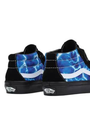 Sk8-Mid Reissue V Unisex Çocuk Ayakkabı - VN0A38HH Siyah/Mavi - 7