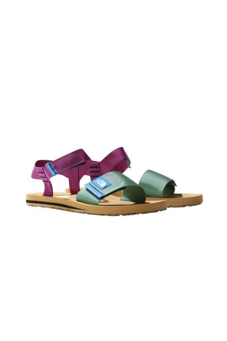 Skeena Sandal Erkek Sandalet - NF0A46BG Yeşil/Mor/Kahve - 5