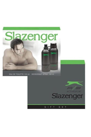 Slazenger Active Sport Erkek Edt 125 ml + Deo Sprey 150 ml Set -411251 Yeşil - Slazenger